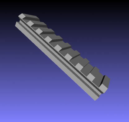 Picatinny rail (8cm) V1 - Image 3