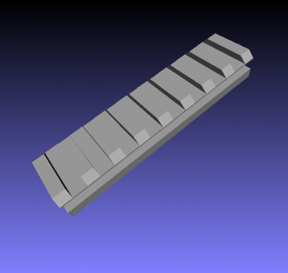 Picatinny rail (8cm) V1 - Image 4