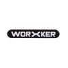 Worker Metal Logo Sticker