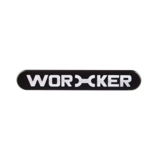 Worker Metal Logo Sticker