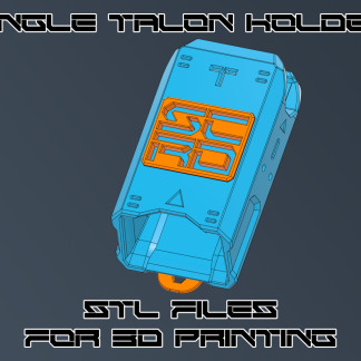 SCRD Single Mag Holder 3D Models