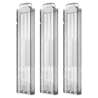 12-Round Slanted Half-Length Magazine 3-Pack